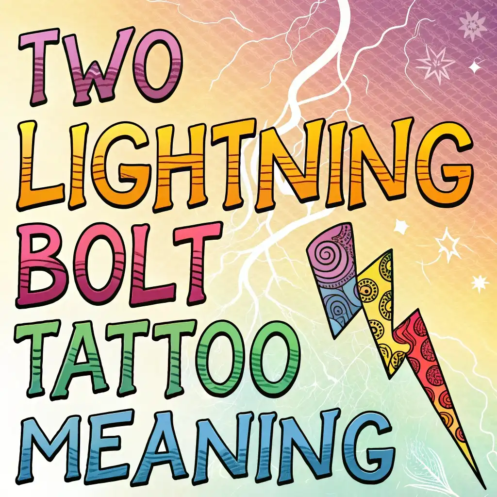 Two Lightning Bolt Tattoos: Meaning & Symbolism Explained