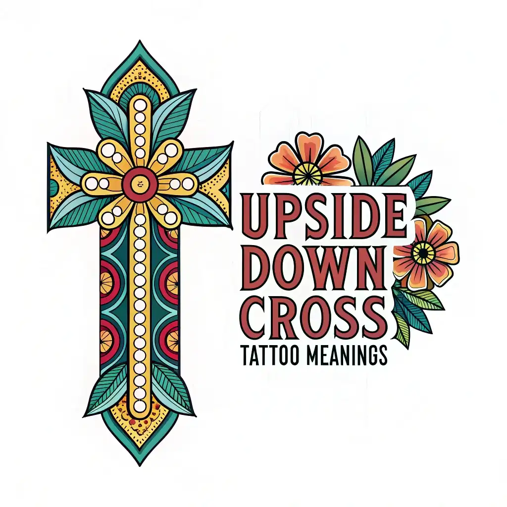 Upside Down Cross Tattoo: Meanings & Symbolism Revealed