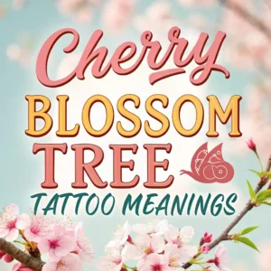 Read more about the article Cherry Blossom Tree Tattoo Meanings & Symbolism Revealed