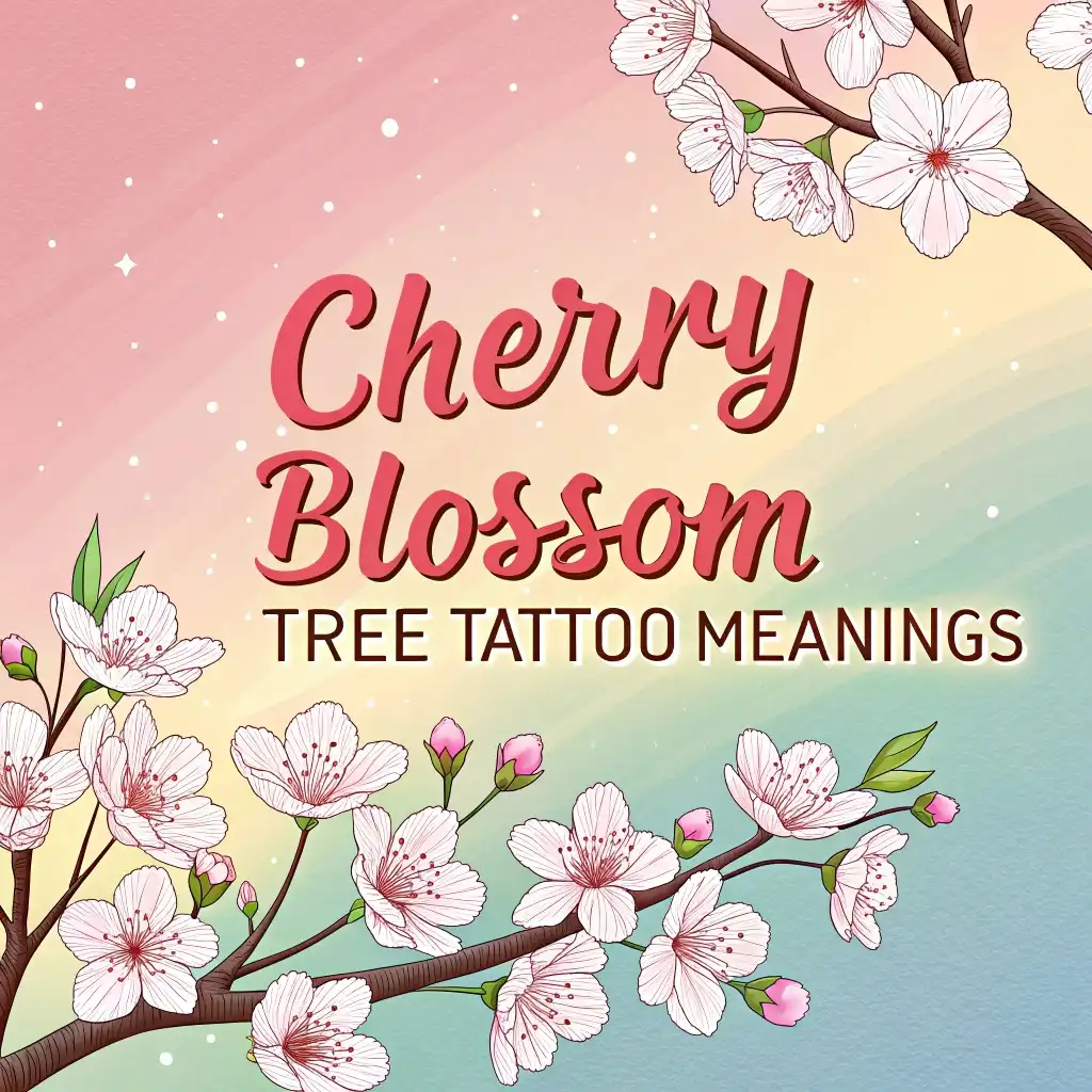 Cherry Blossom Tree Tattoo Meanings & Symbolism Revealed