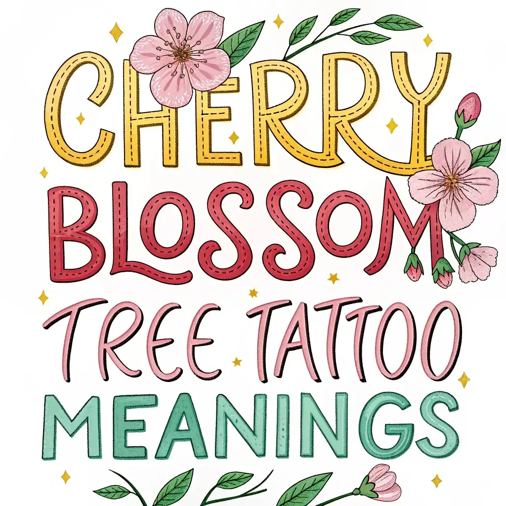 Cherry Blossom Tree Tattoo Meanings & Symbolism Revealed