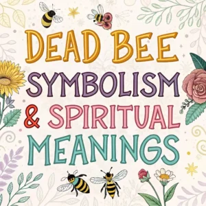 Read more about the article Dead Bee Symbolism & Spiritual Meanings: Deep Insights