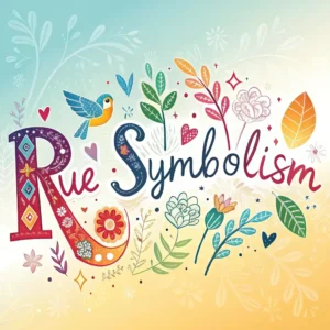 Read more about the article Rue Symbolism & Meanings: Sorrow and Spiritual Strength