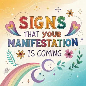 Read more about the article 19 Signs That Your Manifestation Is Coming: Exciting Signals