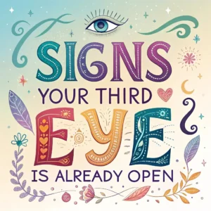 Read more about the article 17 Signs Your Third Eye Is Already Open: Hidden Clues