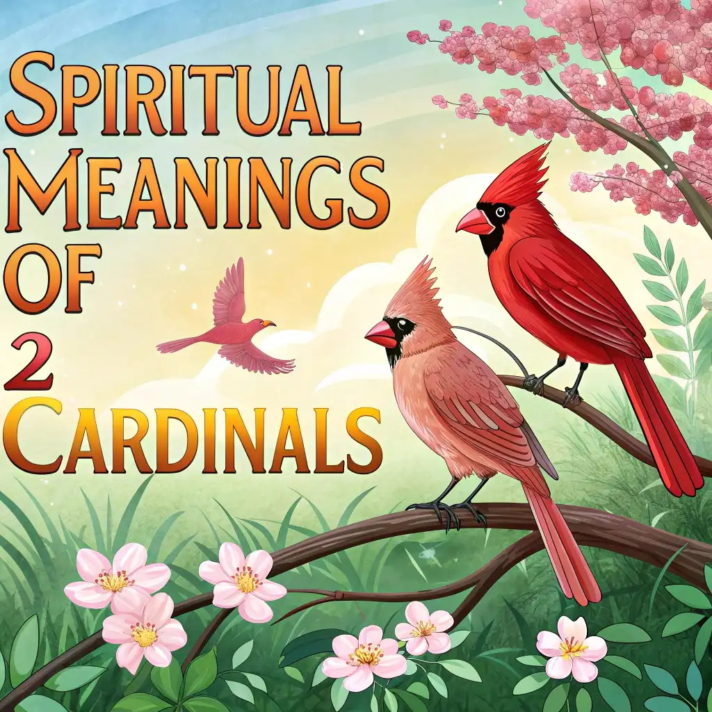 13 Spiritual Meanings of Seeing 2 Cardinals: Simple Guide 2 13 Spiritual Meanings of Seeing 2 Cardinals: Simple Guide