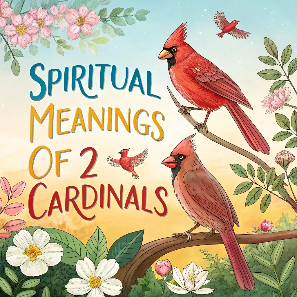 You are currently viewing 13 Spiritual Meanings of Seeing 2 Cardinals: Simple Guide