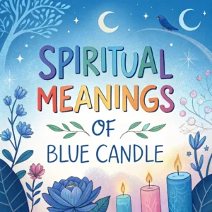 Read more about the article 13 Spiritual Meanings of Blue Candle: Guide to Their Power