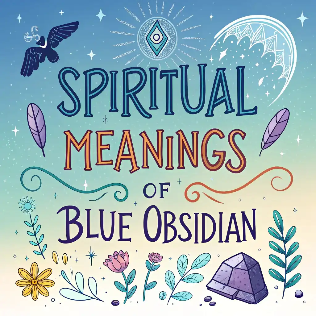 You are currently viewing 11 Spiritual Meanings of Blue Obsidian: Calm and Clarity