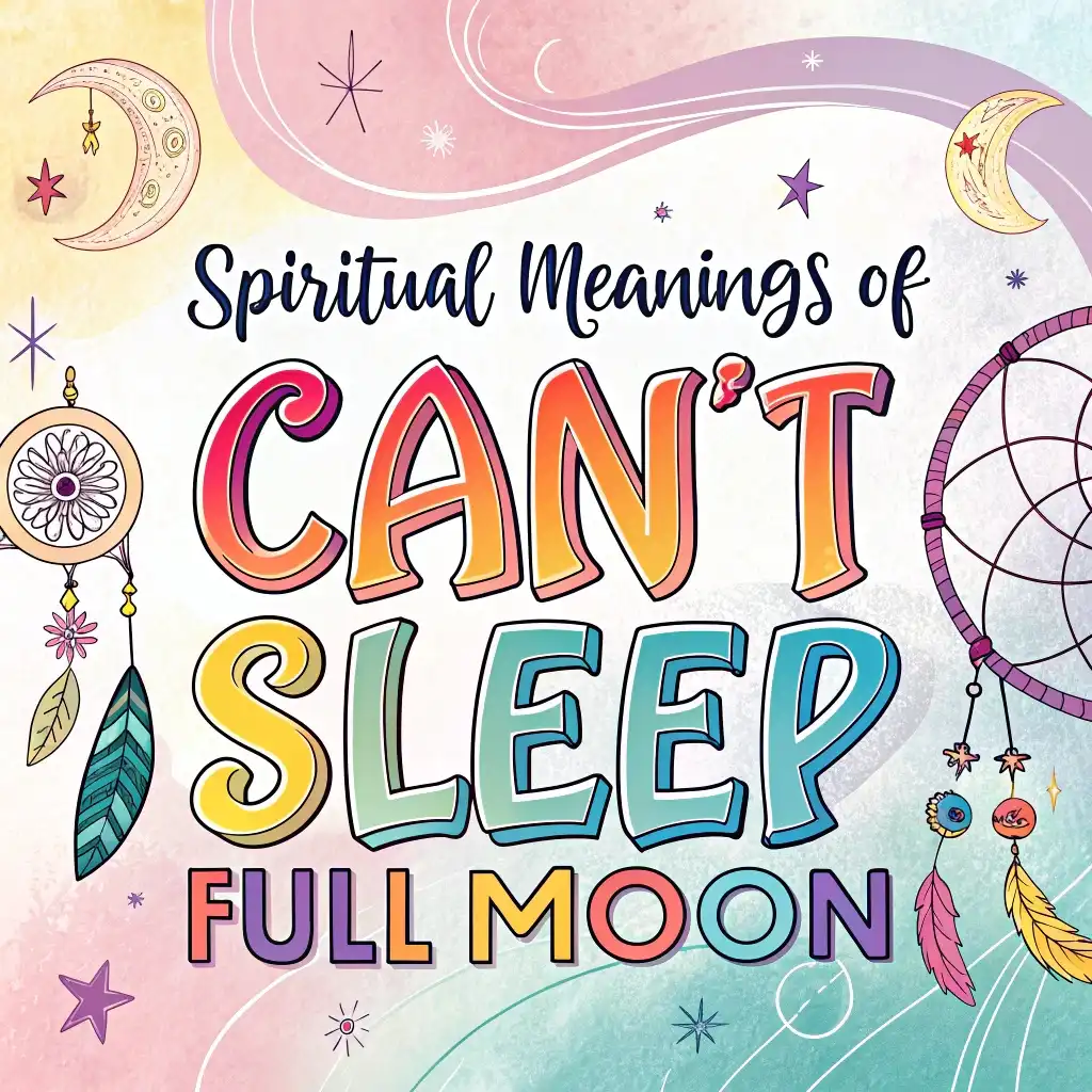 11 Spiritual Meanings of Can't Sleep on Full Moon Explained