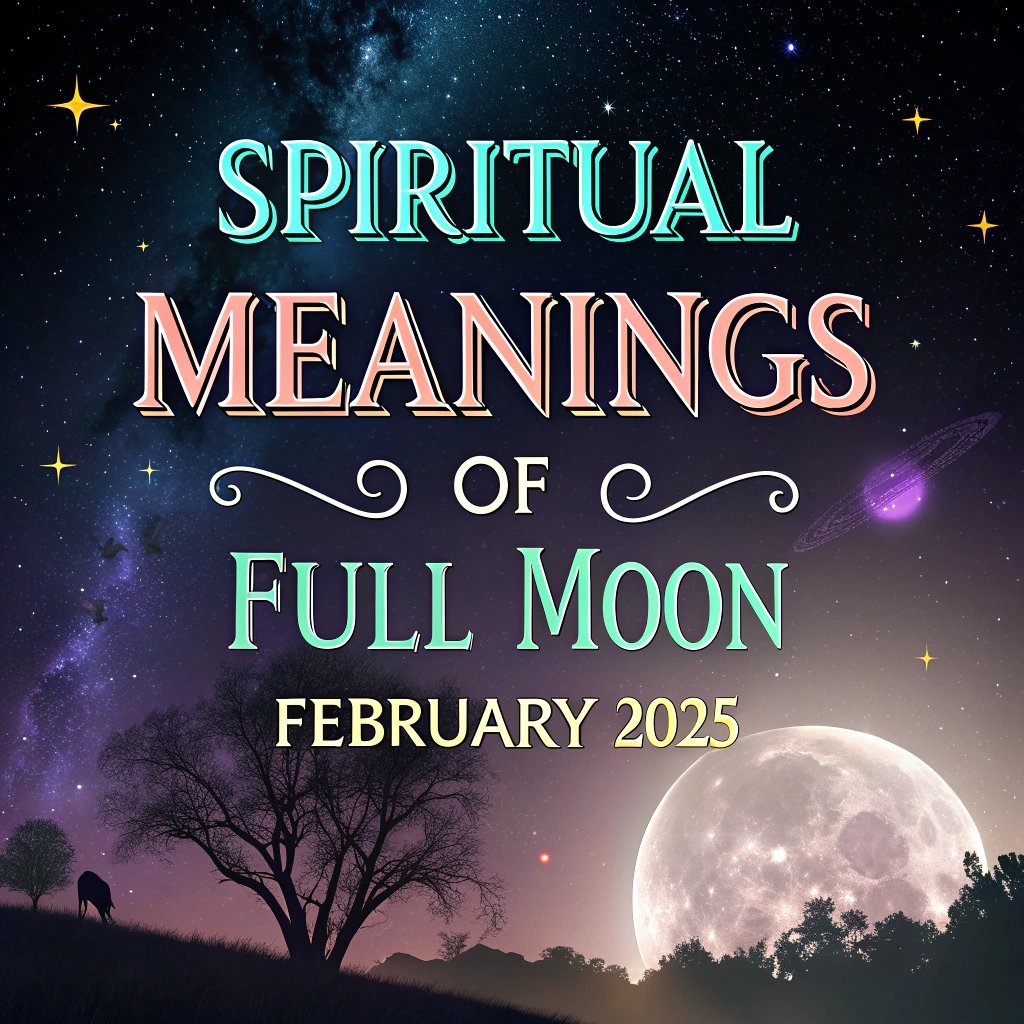 Spiritual Meanings of Full Moon February 2025: Hidden Powers