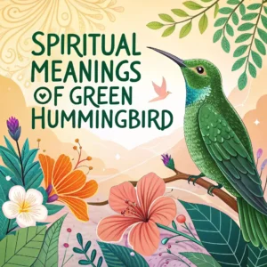 Read more about the article 12 Spiritual Meanings of the Green Hummingbird Explained