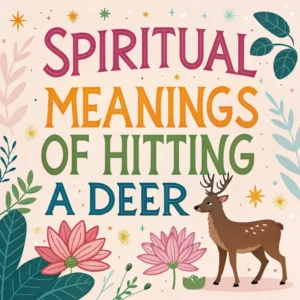 Read more about the article Spiritual Meanings of Hitting a Deer: Signs & Messages