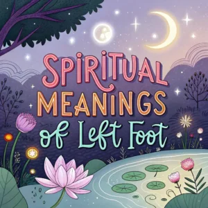 Read more about the article Spiritual Meanings of Left Foot: Symbolism & Messages