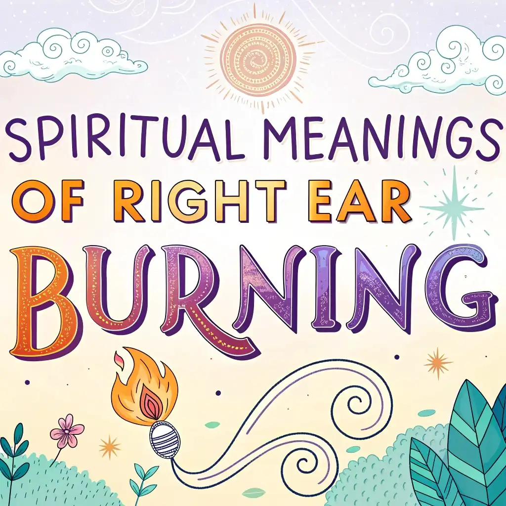 11 Spiritual Meanings of Right Ear Burning: Hidden Signs