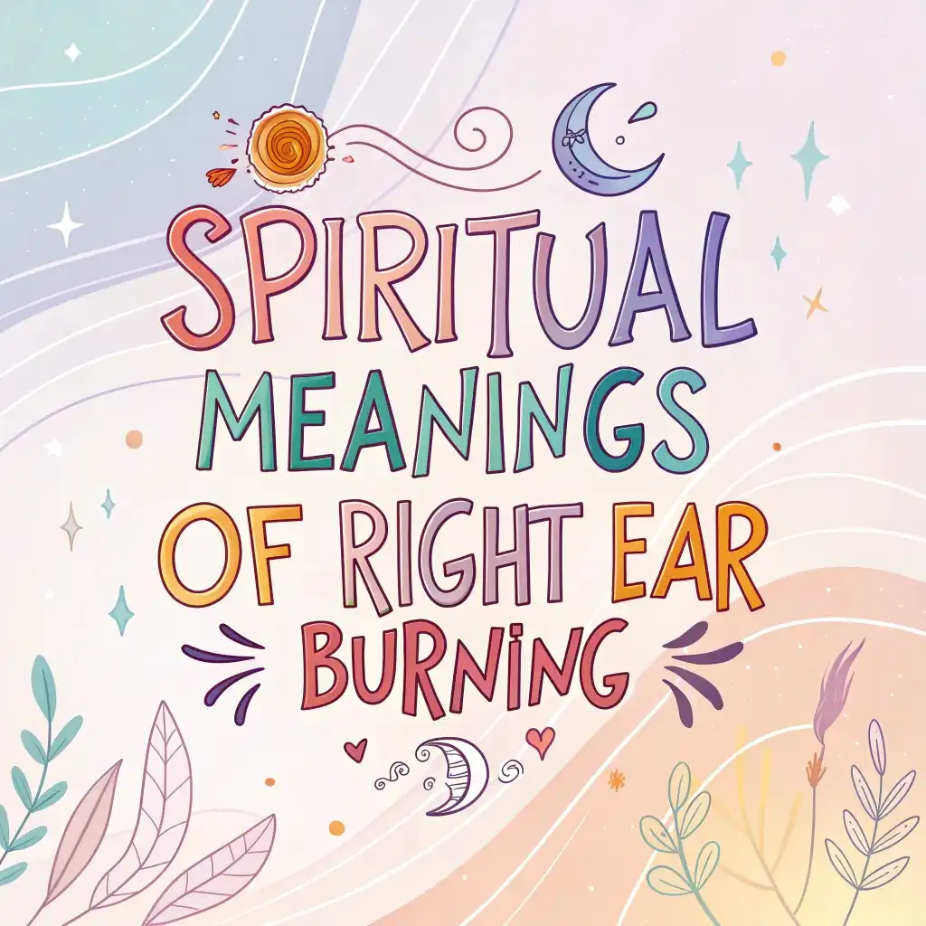 11 Spiritual Meanings of Right Ear Burning: Hidden Signs