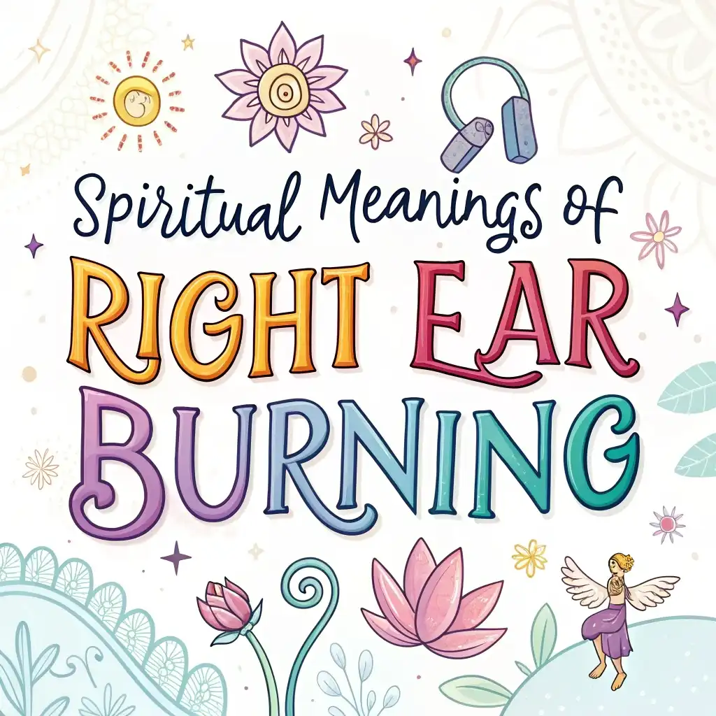 11 Spiritual Meanings of Right Ear Burning: Hidden Signs