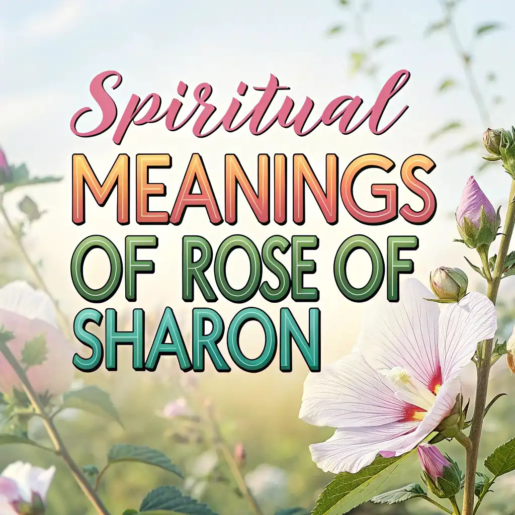 Spiritual Meanings of Rose of Sharon & Its Symbolism