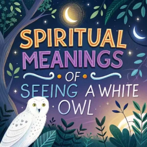 Read more about the article 10 Spiritual Meanings of Seeing a White Owl: Their Symbolism