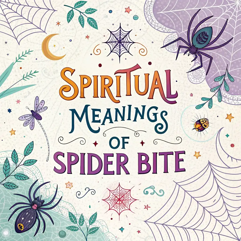 Spiritual Meanings of Spider Bite: Mystical Symbolism