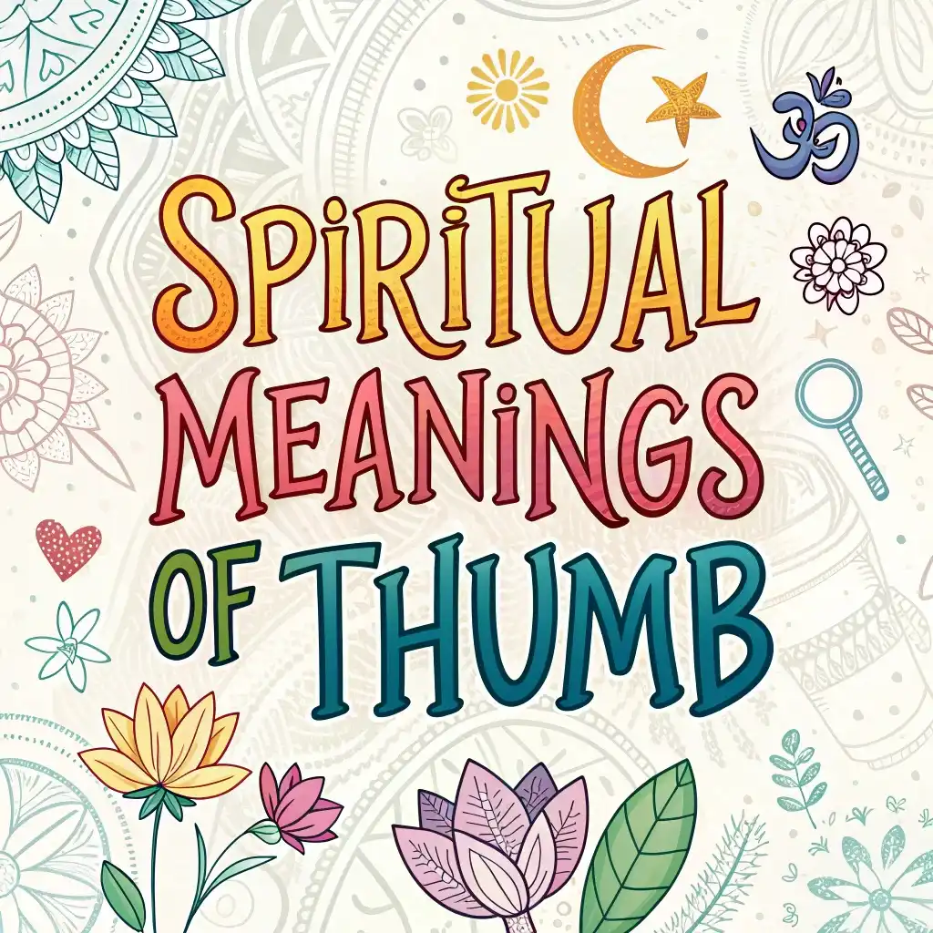 Spiritual Meanings of Thumb: Symbolism & Hidden Secrets