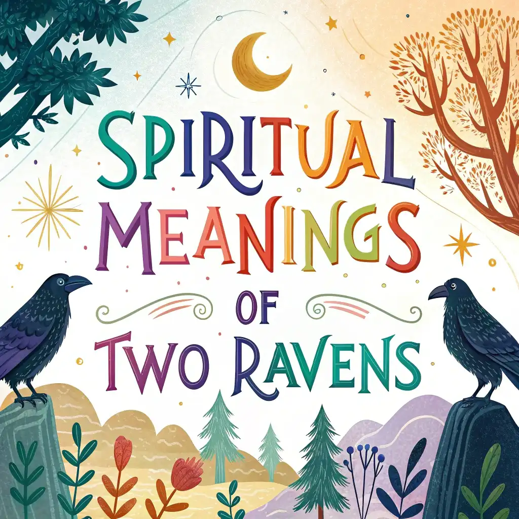 You are currently viewing 14 Spiritual Meanings of Two Ravens: Mystical Symbolism