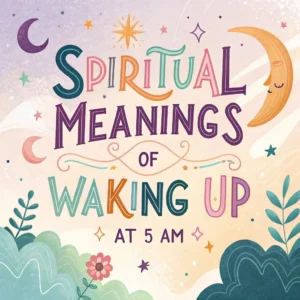 Read more about the article 12 Spiritual Meanings of Waking Up at 5 AM: Morning Magic