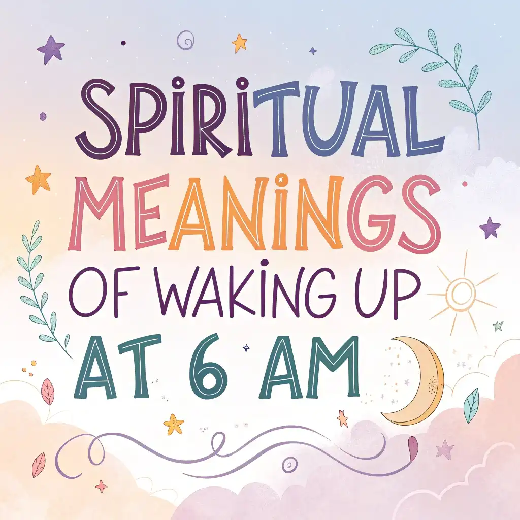 12 Spiritual Meanings of Waking Up at 6 AM: Simple Guide