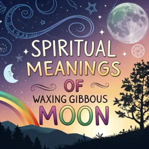 Read more about the article Spiritual Meanings of Waxing Gibbous Moon: Light & Growth