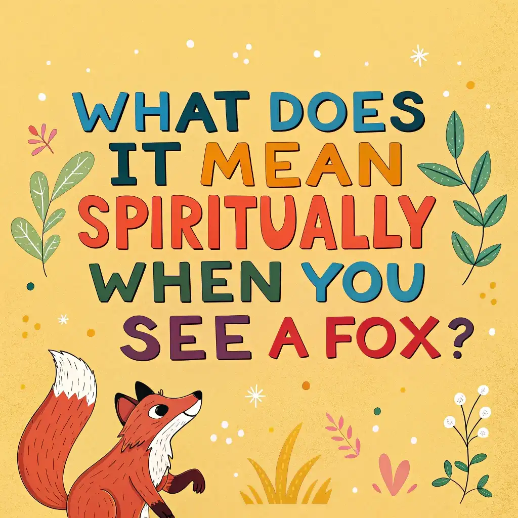 What Does It Mean Spiritually When You See a Fox? Revealed