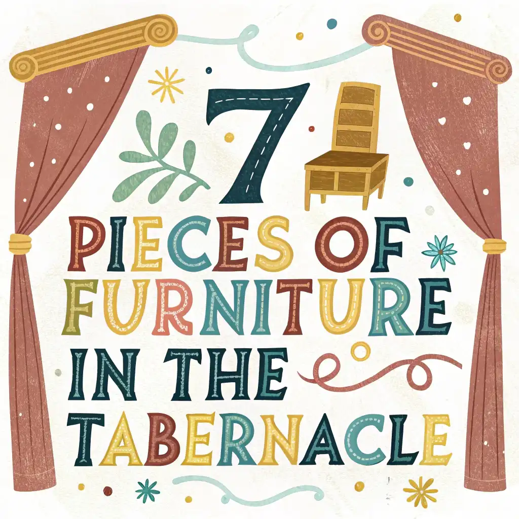 7 Pieces of Furniture in the Tabernacle: Spiritual Insights