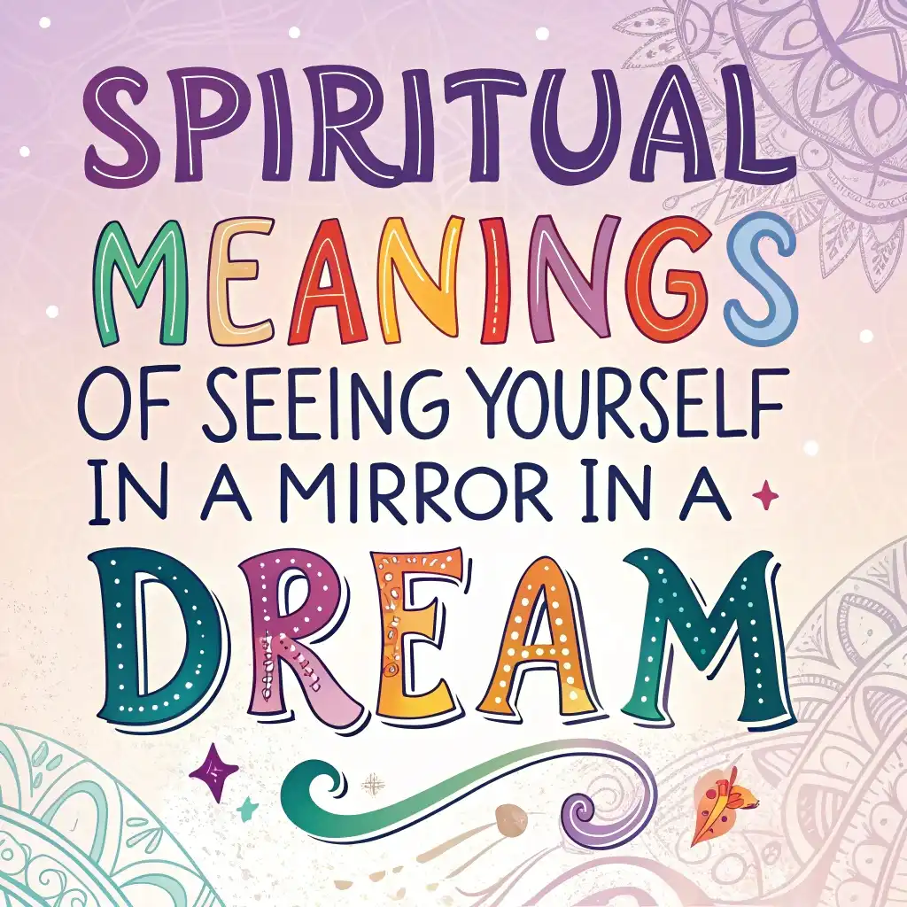 You are currently viewing Spiritual Meanings of Seeing Yourself in a Mirror in a Dream