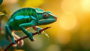 Read more about the article Chameleon Symbolism & Meanings: Adaptability and Mystic Shift