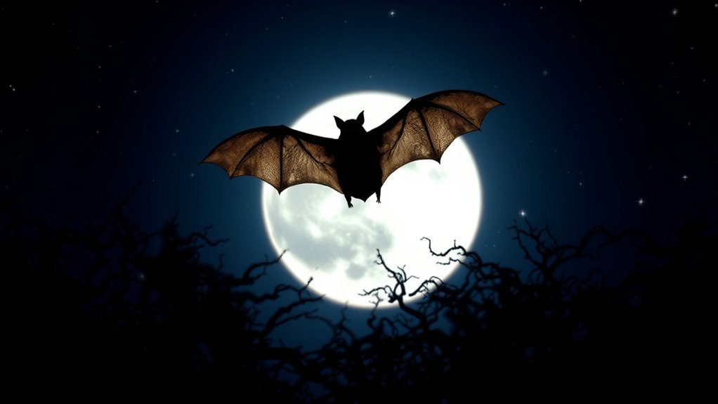 bats thrive in darkness