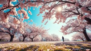 Read more about the article Cherry Blossom Symbolism & Meanings: Beauty and Sacred Renewal