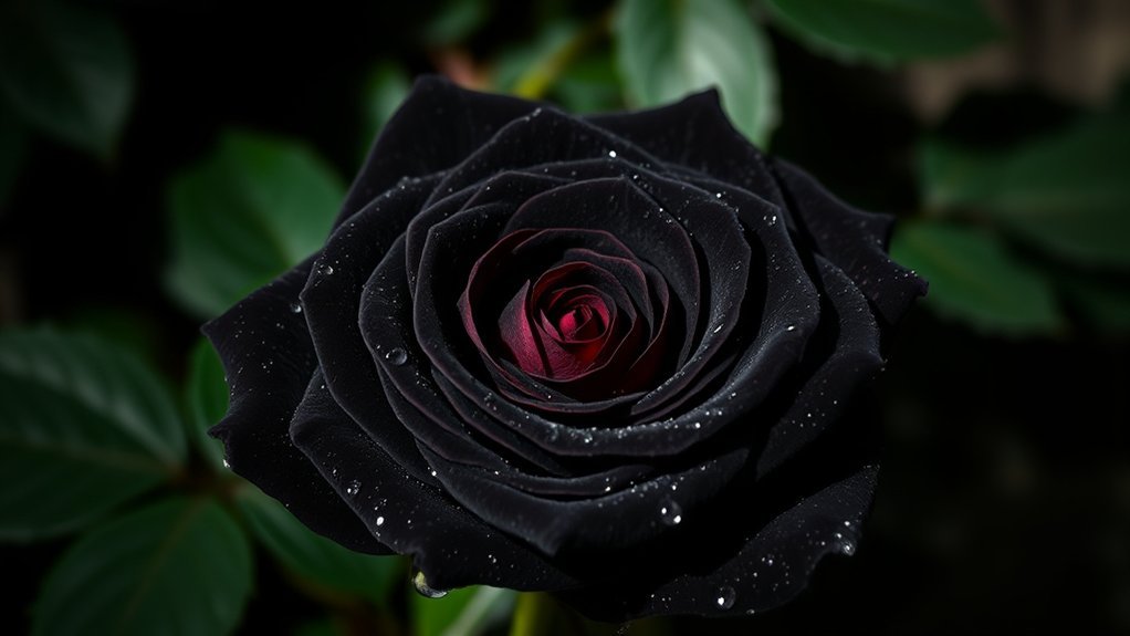 Black Rose Symbolism & Meanings: Transformation and Hidden Depths 2 black roses cultural history