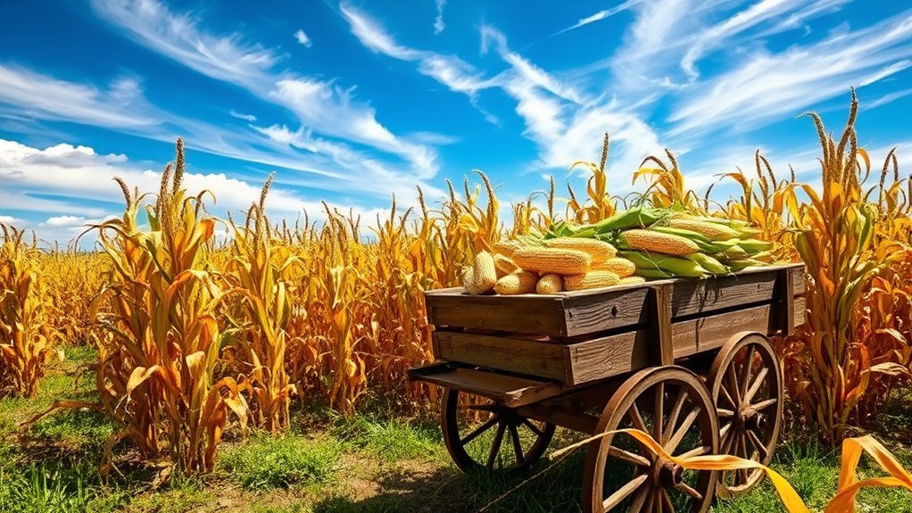 Corn Symbolism & Meanings: Abundance and Earthly Bounty 4 harvest cycles and growth