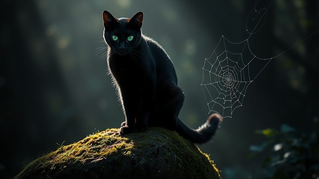 You are currently viewing Black Cat Symbolism & Meanings: Mystery and Spiritual Guardianship