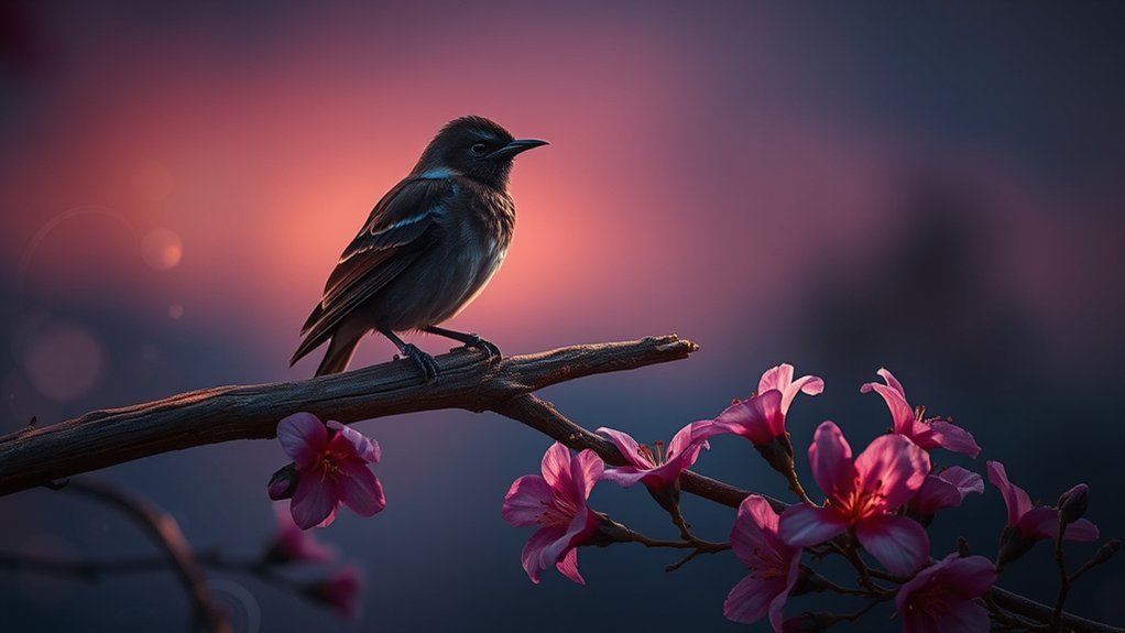 nightingales symbolize romantic ideals