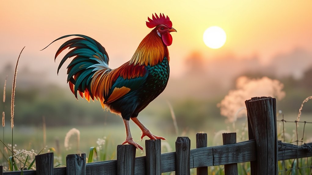 Rooster Symbolism & Meanings: Vigilance and Bold Awakening 3 roosters symbolize fresh starts
