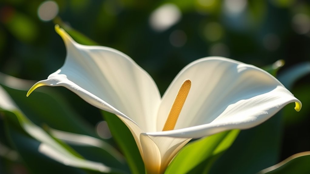 Peace Lily Symbolism & Meanings: Serenity and Holy Purity 3 spiritual growth and renewal