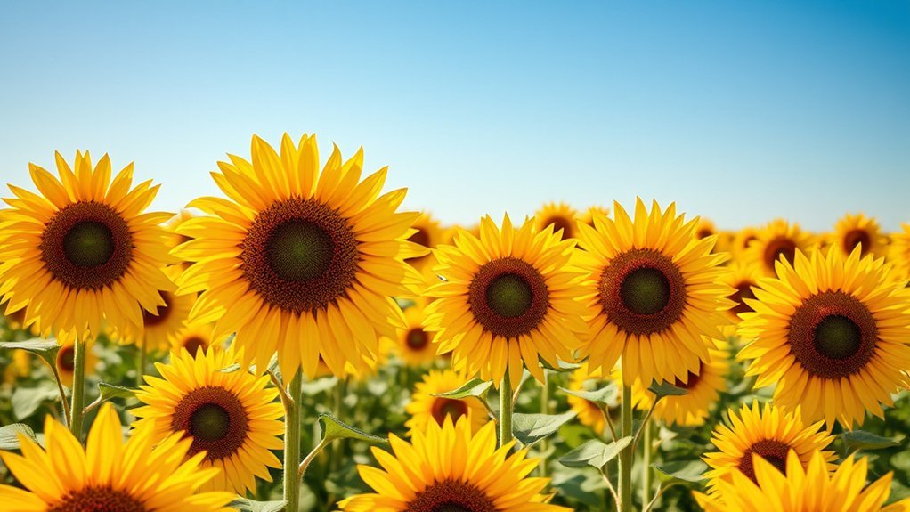 Sunflowers Symbolism & Meanings: Joy and Soulful Loyalty 3 sunflowers radiate joyful happiness