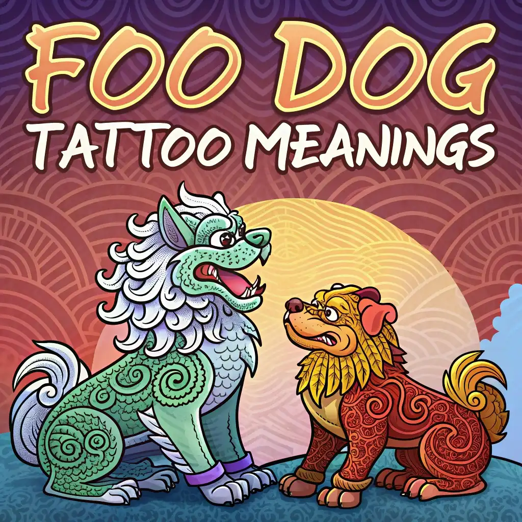 Foo Dog Tattoo Meanings and Symbolism Revealed