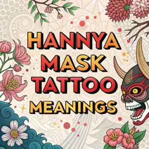 Read more about the article Hannya Mask Tattoo Meanings and Symbolism Explained