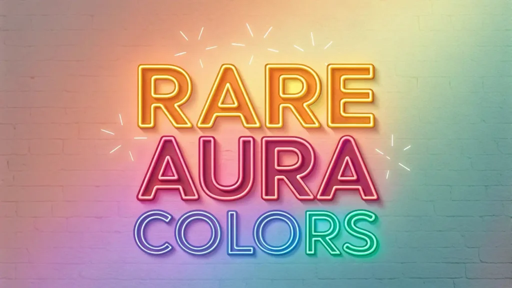 Rare Aura Colors: What These Unique Hues Say About Your Soul