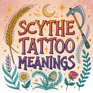 Read more about the article Scythe Tattoo Meanings and Symbolism Explained