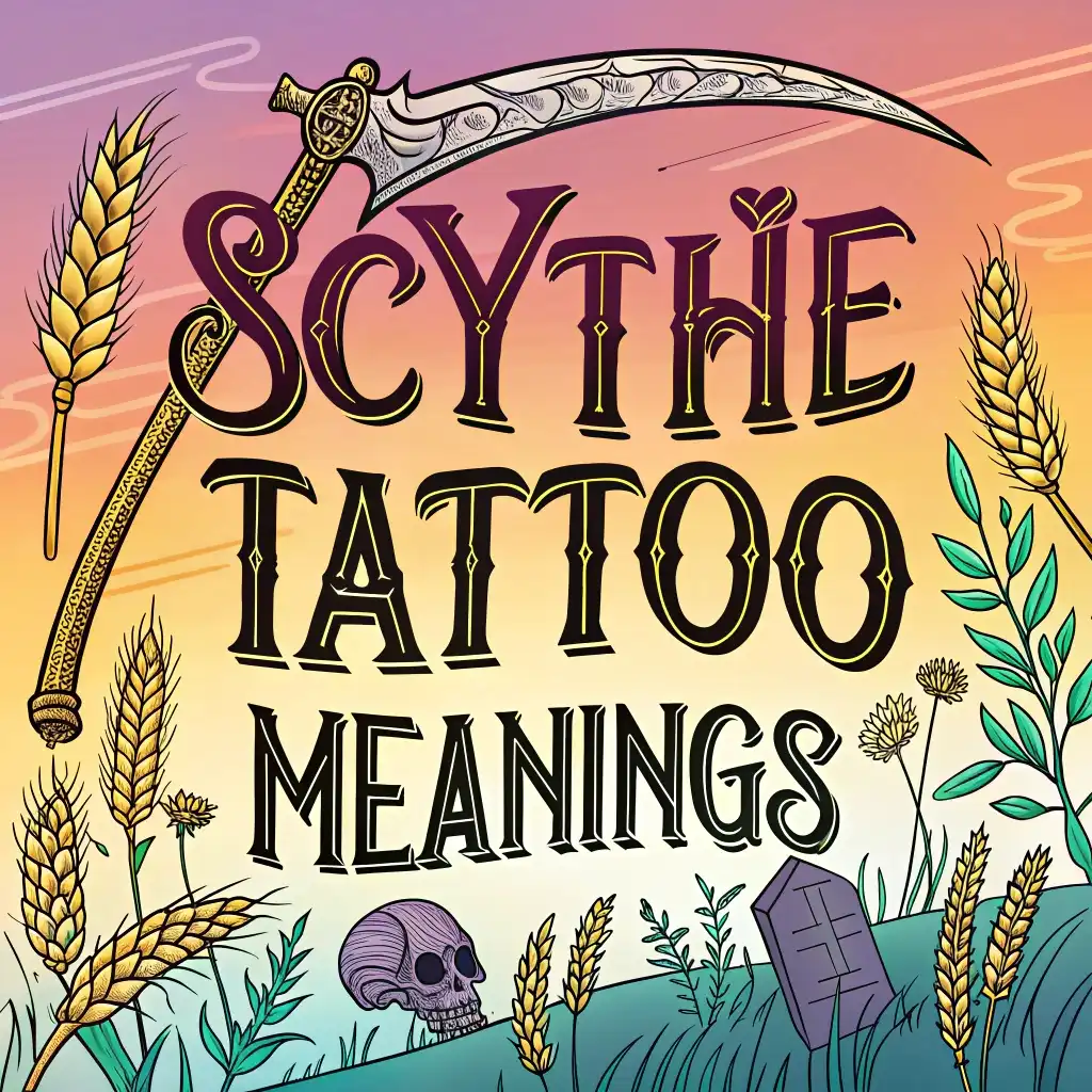 Scythe Tattoo Meanings and Symbolism Explained