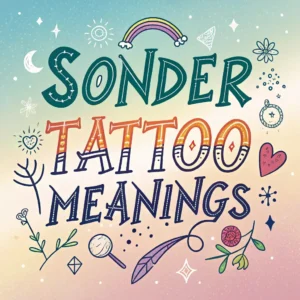 Read more about the article Sonder Tattoo Meanings and Symbolism Revealed