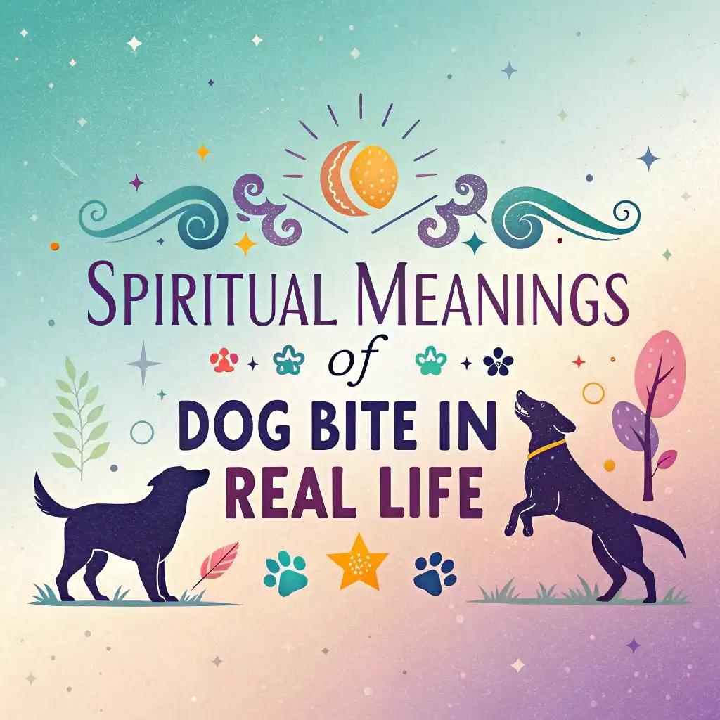 You are currently viewing Spiritual Meanings of Dog Bite in Real Life: Hidden Signs