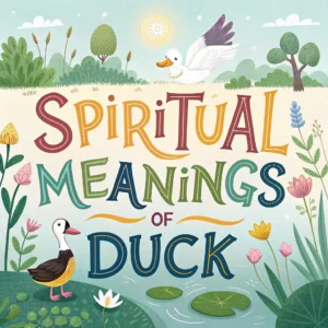 Read more about the article 10 Spiritual Meanings of Duck: Their Hidden Messages